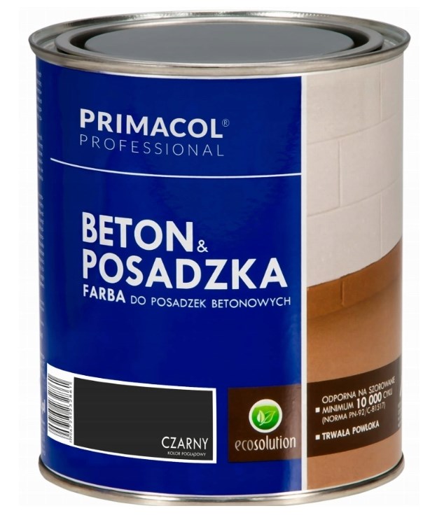 Farba do posadzek betonowych w kolorze czarnym